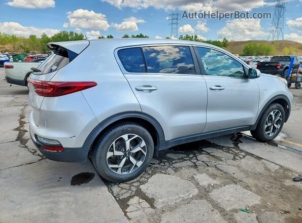 KNDPMCAC2M7883299 2021 KIA SPORTAGE Silver Tył prawy