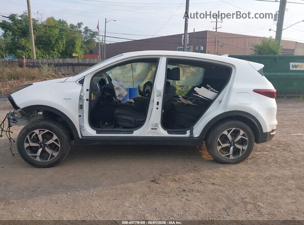 KNDPMCAC2M7929598 2021 KIA SPORTAGE White სალონის 360-გრადუსიანი ხედი