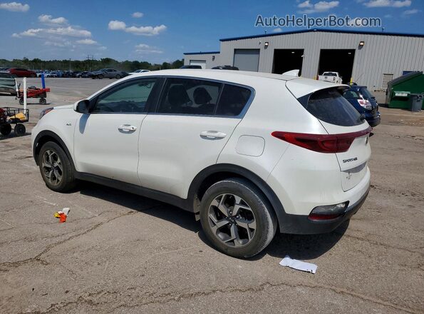 KNDPMCAC2M7944036 2021 KIA SPORTAGE White Trasero izquierdo