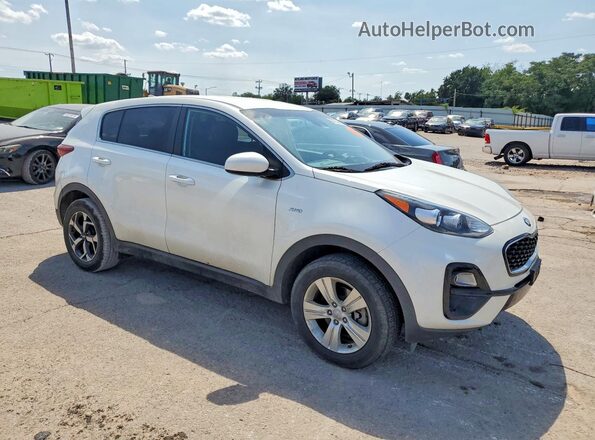 KNDPMCAC2M7944036 2021 KIA SPORTAGE White Delantero derecho