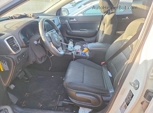KNDPMCAC2M7944036 2021 KIA SPORTAGE White Vista interior delantera