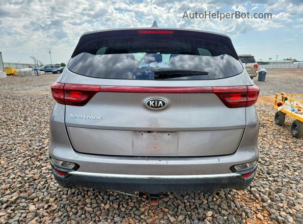 KNDPMCAC2N7999250 2022 KIA SPORTAGE Gray Вид ззаду
