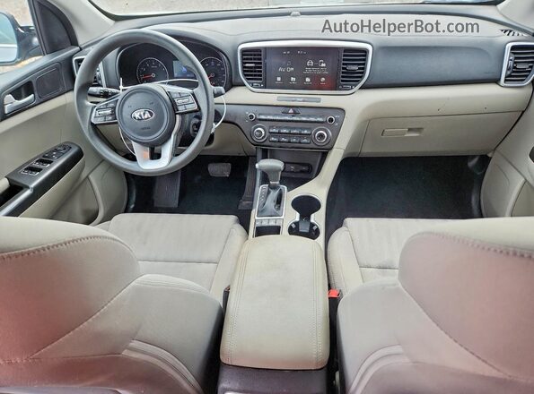 KNDPMCAC2N7999250 2022 KIA SPORTAGE Gray Вид панелі приладів