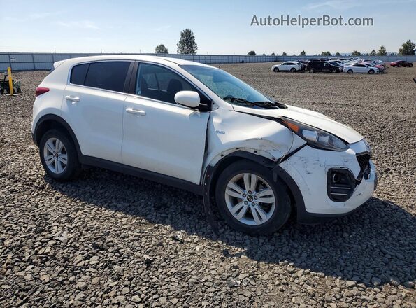 KNDPMCAC3H7121461 2017 KIA SPORTAGE Белый Передняя правая четверть