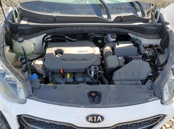 KNDPMCAC3H7121461 2017 KIA SPORTAGE Белый Вид подкапотного пространства