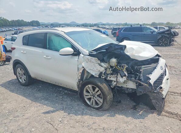 KNDPMCAC3H7177786 2017 KIA SPORTAGE White Передня права чверть