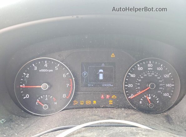 KNDPMCAC3H7177786 2017 KIA SPORTAGE White Вид щитка приладів