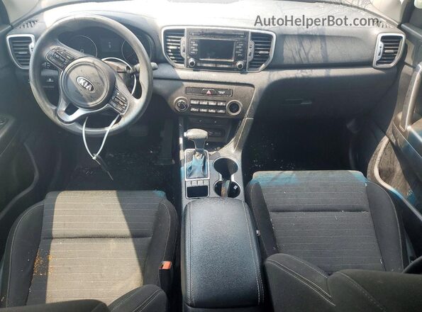 KNDPMCAC3H7177786 2017 KIA SPORTAGE White Вид панелі приладів