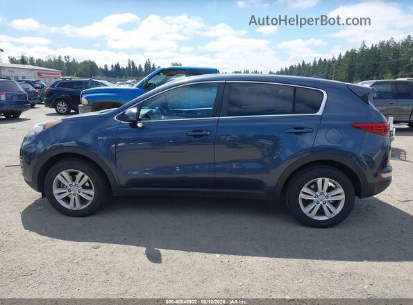 KNDPMCAC3H7202718 2017 KIA SPORTAGE Blue უკანა სალონის ხედი