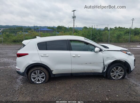 KNDPMCAC3J7350504 2018 KIA SPORTAGE White სალონის 360-გრადუსიანი ხედი