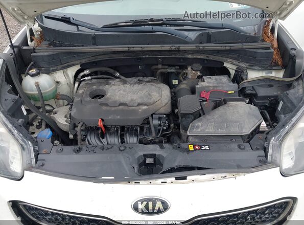 KNDPMCAC3J7350504 2018 KIA SPORTAGE White უკანა ხედი