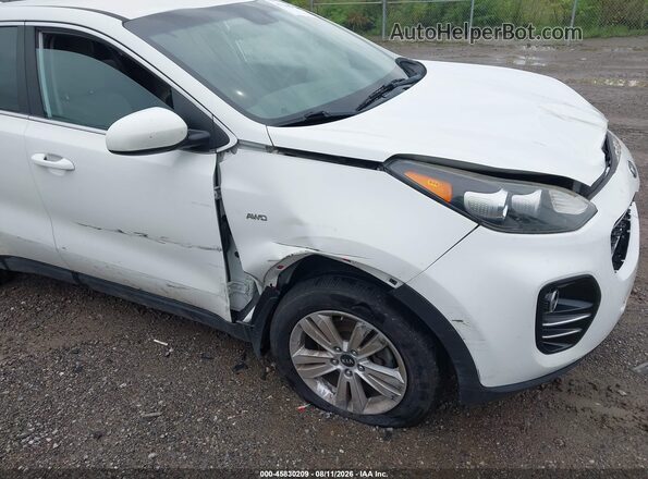 KNDPMCAC3J7350504 2018 KIA SPORTAGE White 
