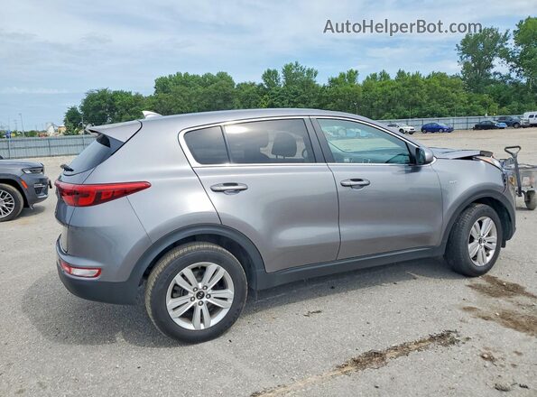 KNDPMCAC3K7529319 2019 KIA SPORTAGE Silver უკანა მარჯვენა
