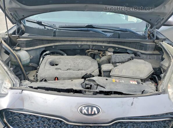 KNDPMCAC3K7529319 2019 KIA SPORTAGE Silver ძრავის განყოფილების ხედი