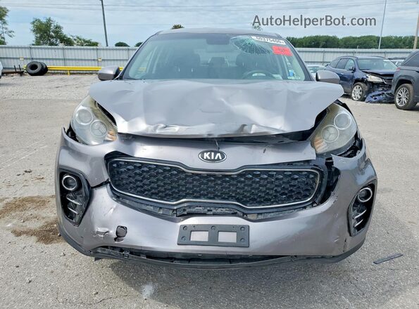 KNDPMCAC3K7529319 2019 KIA SPORTAGE Silver წინა ხედი