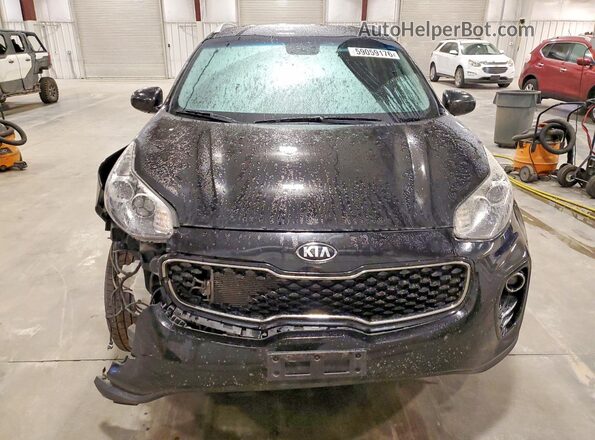 KNDPMCAC3K7530809 2019 KIA SPORTAGE Black Widok z przodu
