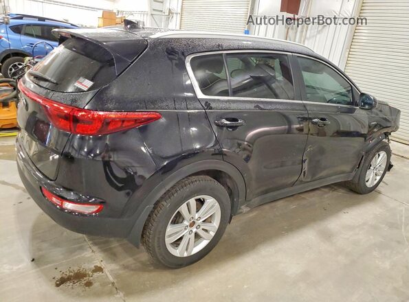 KNDPMCAC3K7530809 2019 KIA SPORTAGE Black Tył prawy