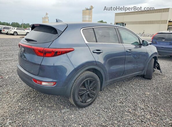 KNDPMCAC3K7575801 2019 KIA SPORTAGE Blue Задня права чверть
