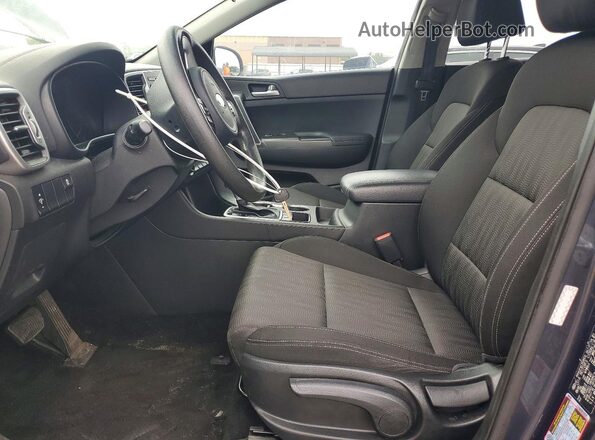 KNDPMCAC3K7575801 2019 KIA SPORTAGE Blue Вид салону спереду