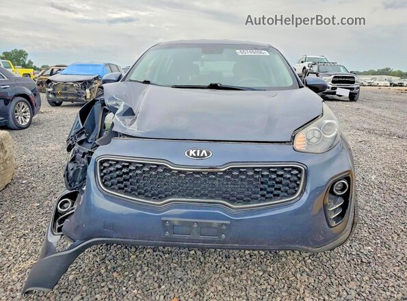 KNDPMCAC3K7575801 2019 KIA SPORTAGE Blue Вид спереду