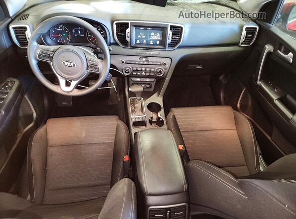 KNDPMCAC3K7625516 2019 KIA SPORTAGE Красный Вид панели приборов