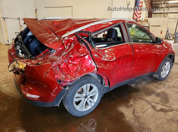 KNDPMCAC3K7625516 2019 KIA SPORTAGE Красный Задняя правая четверть