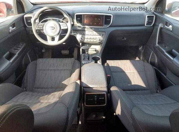 KNDPMCAC3L7812353 2020 KIA SPORTAGE Red Առջևի վահանակի տեսք
