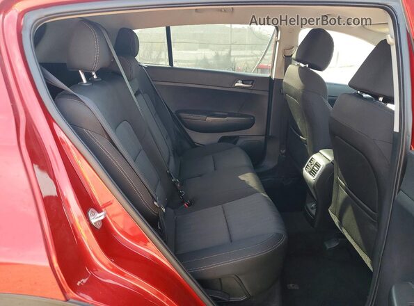 KNDPMCAC3L7812353 2020 KIA SPORTAGE Red Սալոնի հետևի տեսք