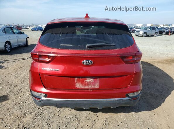 KNDPMCAC3L7812353 2020 KIA SPORTAGE Red Հետևի տեսք