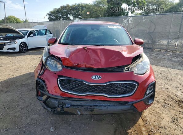KNDPMCAC3L7812353 2020 KIA SPORTAGE Red Դիմացի տեսք