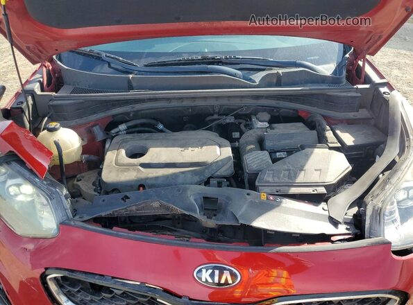 KNDPMCAC3L7812353 2020 KIA SPORTAGE Red Շարժիչի բաժամունքի տեսք
