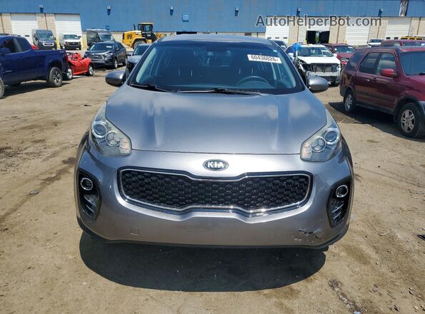 KNDPMCAC4H7064316 2017 KIA SPORTAGE Серый Вид спереди