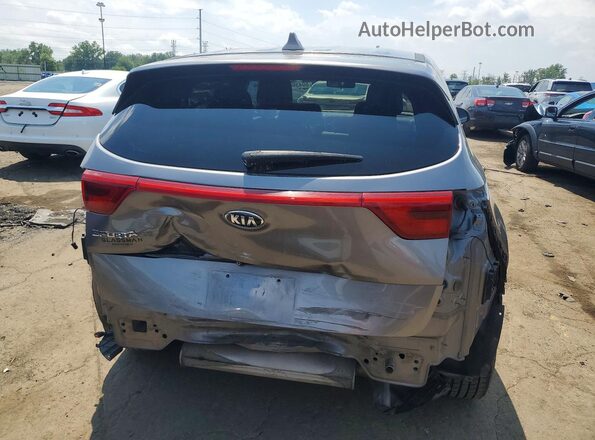 KNDPMCAC4H7064316 2017 KIA SPORTAGE Серый Вид сзади