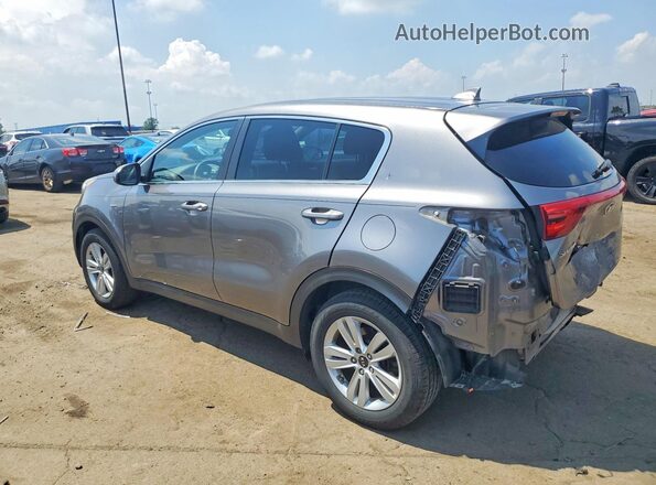 KNDPMCAC4H7064316 2017 KIA SPORTAGE Серый Задняя левая четверть