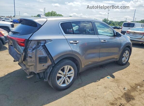 KNDPMCAC4H7064316 2017 KIA SPORTAGE Серый Задняя правая четверть