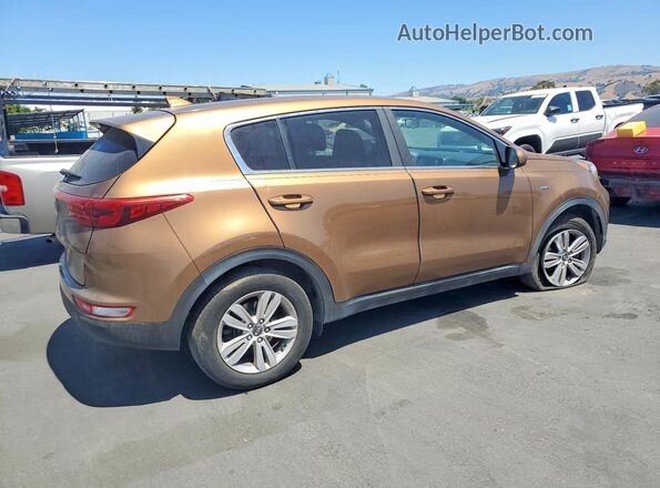 KNDPMCAC4H7104300 2017 KIA SPORTAGE Gold უკანა მარჯვენა