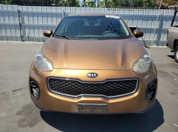 KNDPMCAC4H7104300 2017 KIA SPORTAGE Gold წინა ხედი