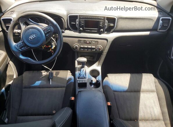 KNDPMCAC4H7104300 2017 KIA SPORTAGE Gold წინა პანელის ხედი