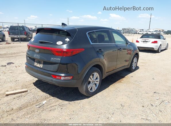 KNDPMCAC4H7219866 2017 KIA SPORTAGE Black Tył prawy