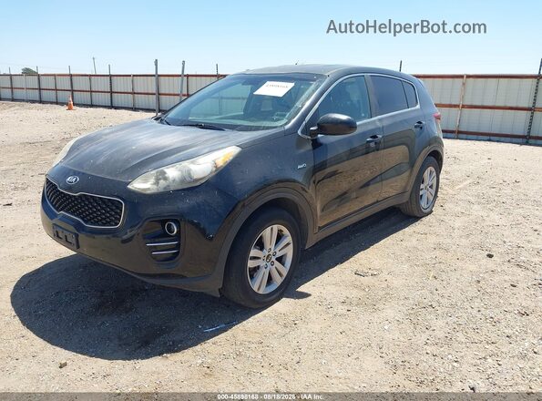 KNDPMCAC4H7219866 2017 KIA SPORTAGE Black Przód lewy