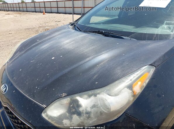 KNDPMCAC4H7219866 2017 KIA SPORTAGE Black Widok z przodu