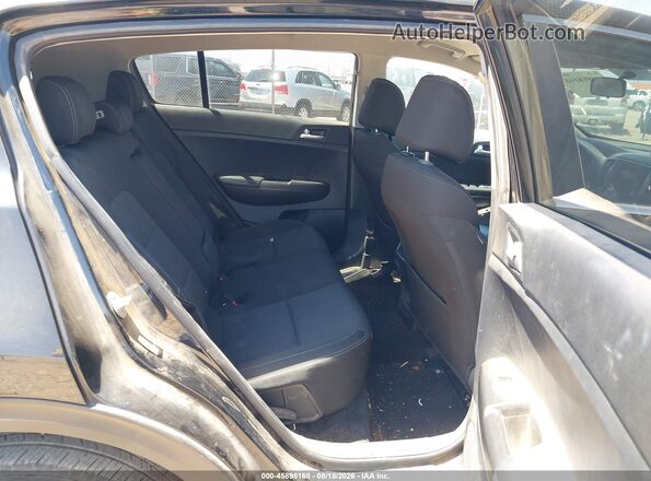 KNDPMCAC4H7219866 2017 KIA SPORTAGE Black Widok naklejki z numerem VIN