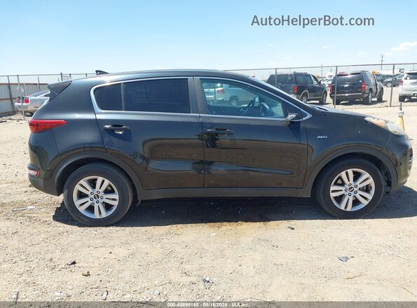 KNDPMCAC4H7219866 2017 KIA SPORTAGE Black Widok wnętrza z tyłu