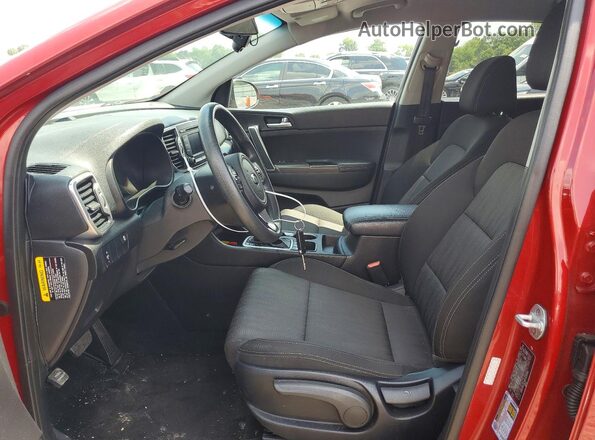 KNDPMCAC4H7232861 2017 KIA SPORTAGE Maroon Vista interior delantera