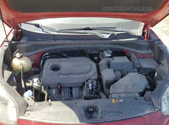 KNDPMCAC4H7257789 2017 KIA SPORTAGE Red Շարժիչի բաժամունքի տեսք