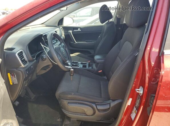 KNDPMCAC4H7257789 2017 KIA SPORTAGE Red Սալոնի դիմացի տեսք