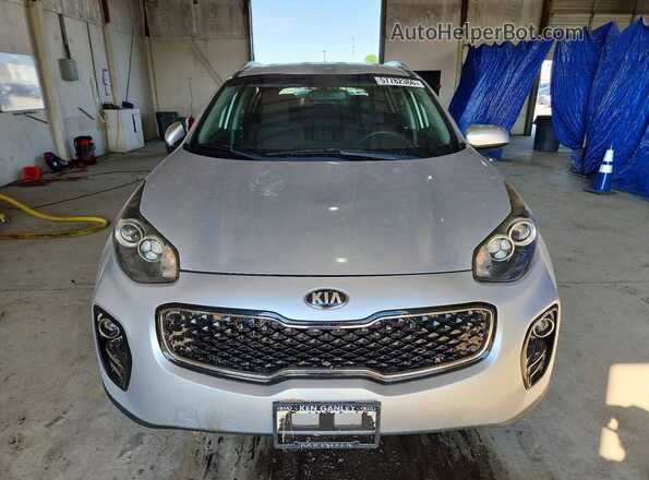 KNDPMCAC4H7260305 2017 KIA SPORTAGE Silver Vista frontal
