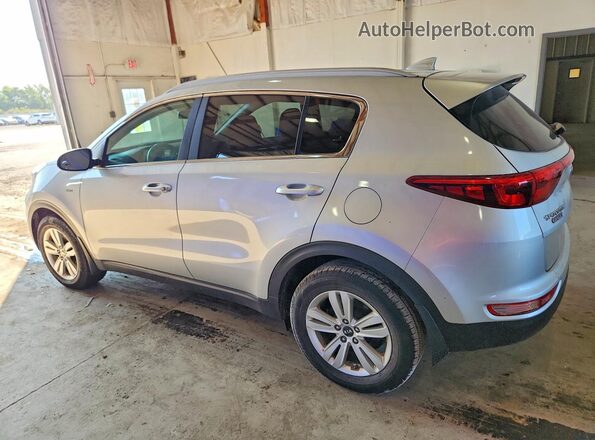 KNDPMCAC4H7260305 2017 KIA SPORTAGE Silver Trasero izquierdo
