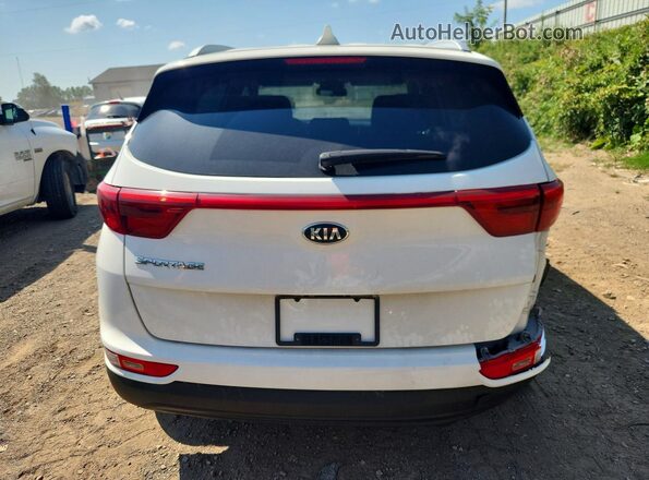 KNDPMCAC4K7523075 2019 KIA SPORTAGE White უკანა ხედი