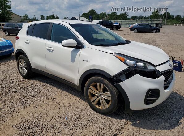 KNDPMCAC4K7529393 2019 KIA SPORTAGE White Front right